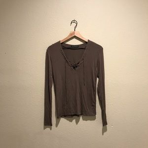 BRANDY MELVILLE Cross Top